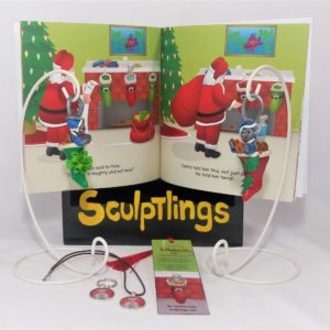 Sculptlings Collectionables Christmas Series Pete the Sweet Mouse Collection