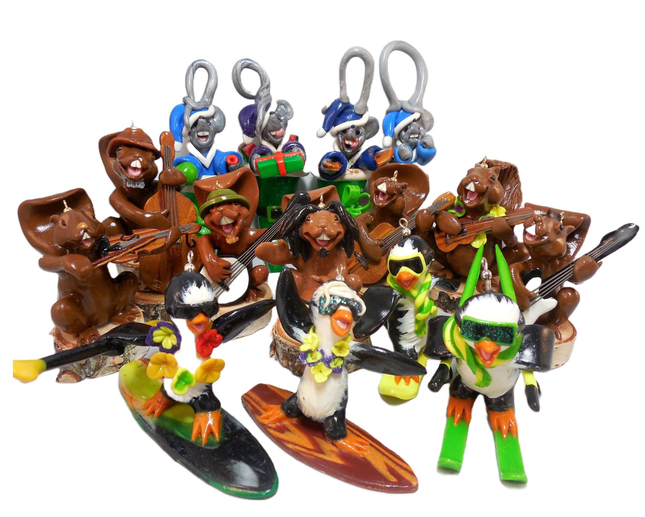 Sculptlings Ornaments