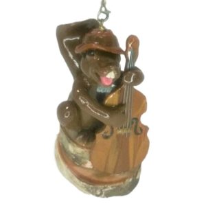 Stand-Up Bass Player Ornament – 0011