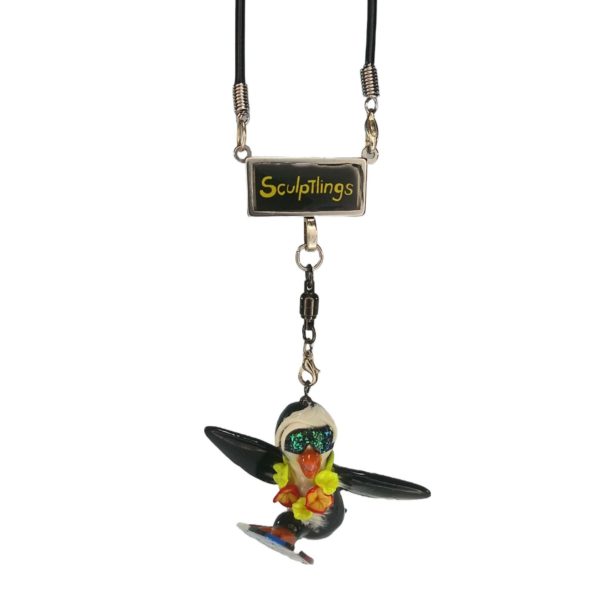 Shawn Shortboarder Surfer Ornament – 0013 Necklace Hanger