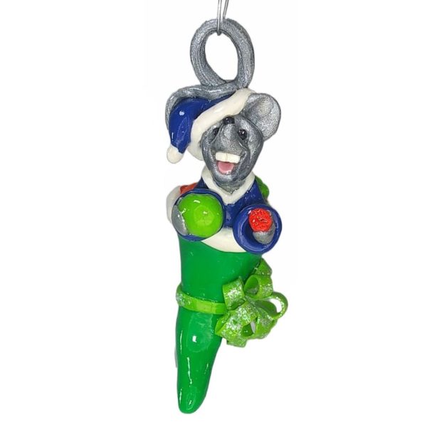 Freddy the Fruity Mouse Ornament - 0019