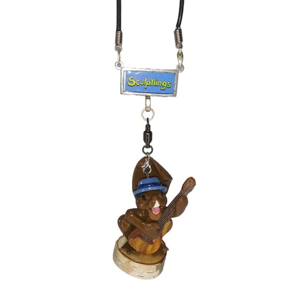 Gus the Guitar Player Ornament – 0022 Necklace Hanger