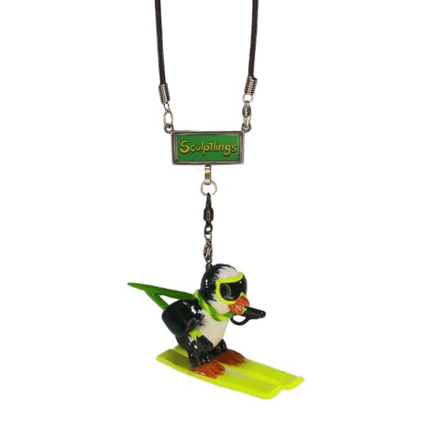 Peter The Skier Ornament – 0015 Necklace Hanger