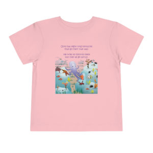 Octy the Salty Octopus T-Shirt in Pink