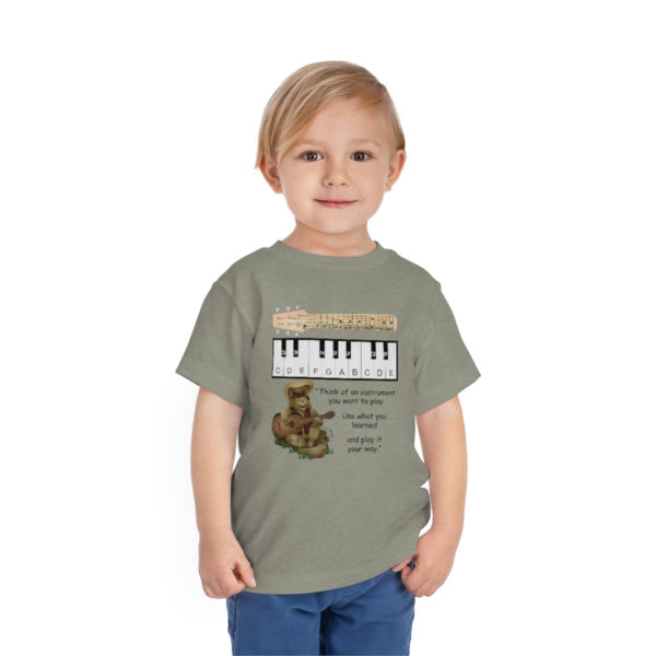 Gus the Guitarist Music Shirt Heather Stone Sample