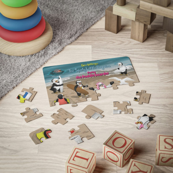 Patty the Paddleboarder Puzzle horizontal pieces