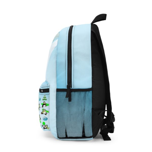 Joe the Snowboarder Backpack Side