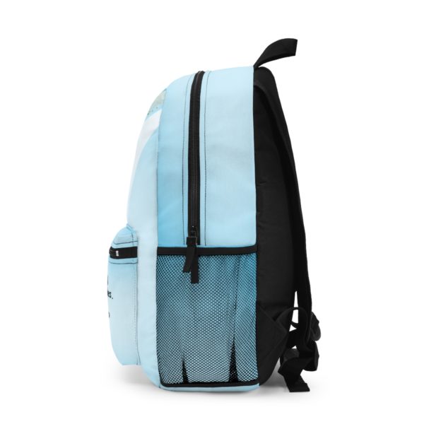 Joe the Snowboarder Backpack Side View