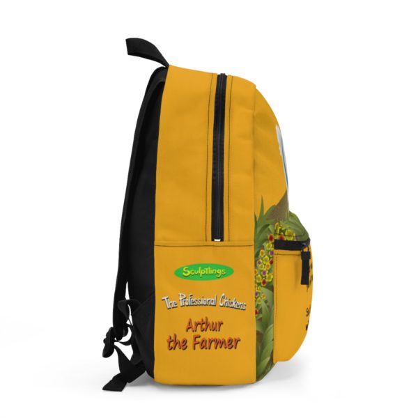 Arthur the Farmer Backpack Logo