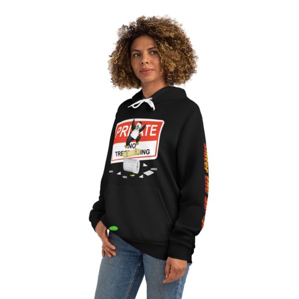 Slater the Skater Adult Hoodie Left Side View+