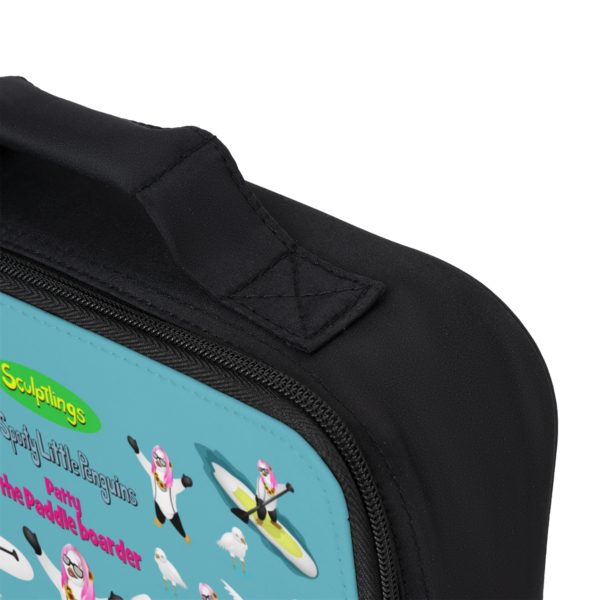 Patty the Paddleboarder Lunch Bag Closeup