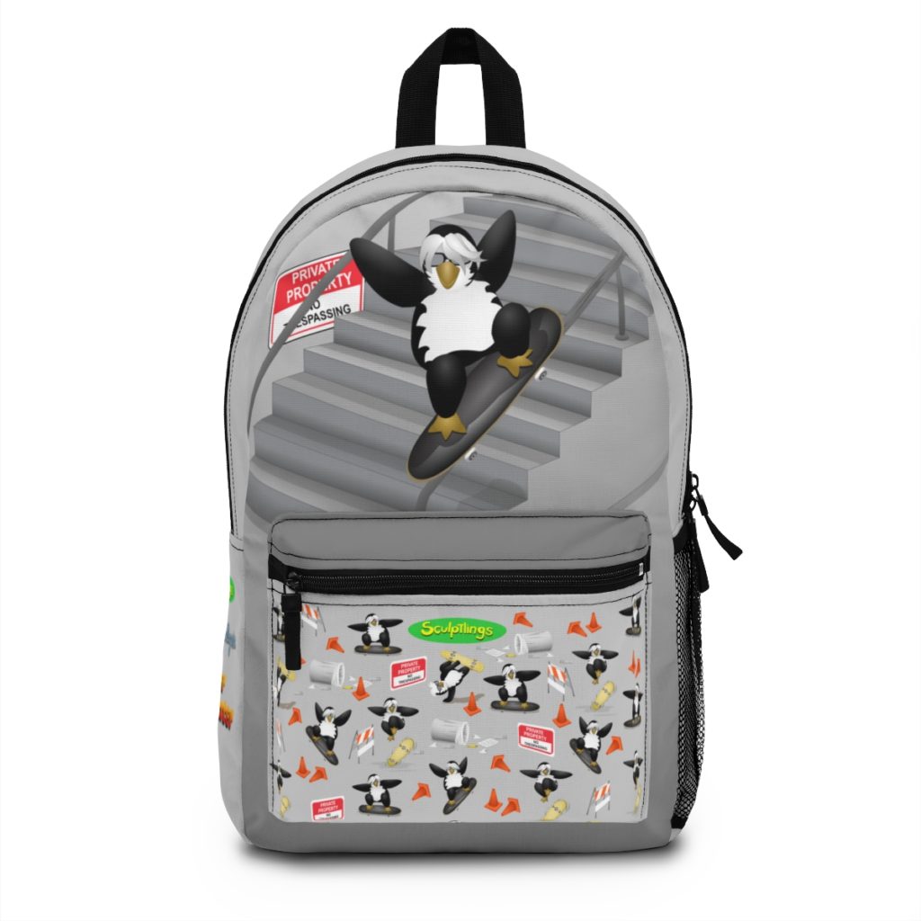 Slater the Skater Backpack Print