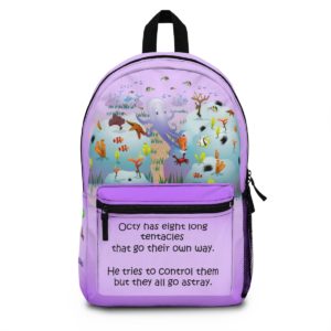 Octy the Octopus Bookbag