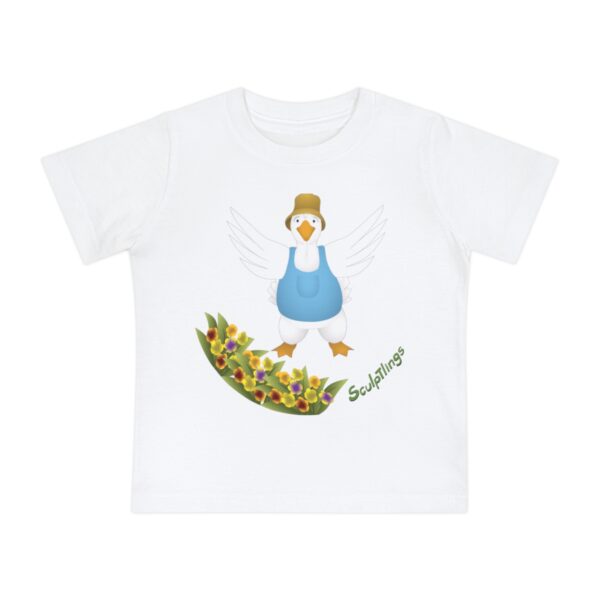 Arthur the Farmer Baby T-Shirt - 3 to 24M in white