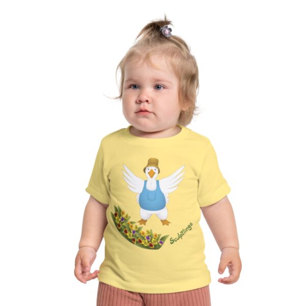 Arthur the Farmer Baby T-Shirt in Yellow