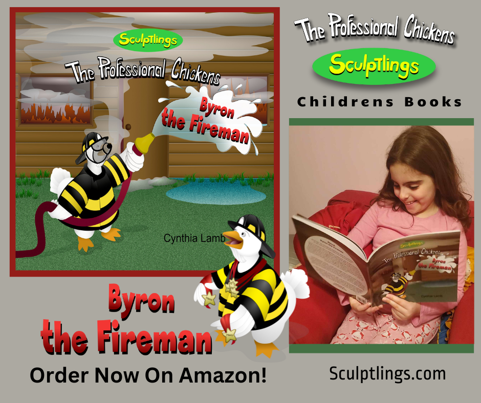 Character Byron the Fireman Ad for Amazon
