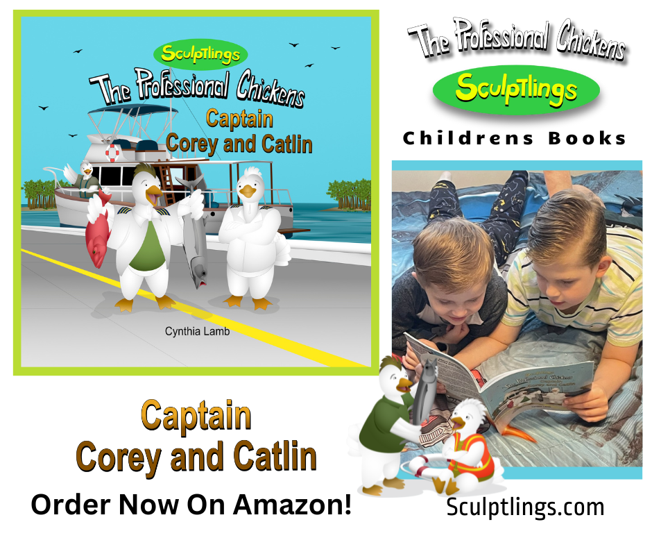 Captain Corey and Catlin Book Ad