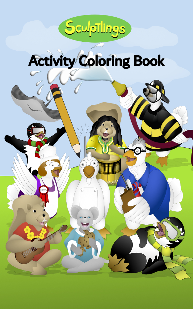 Activity Coloring Book